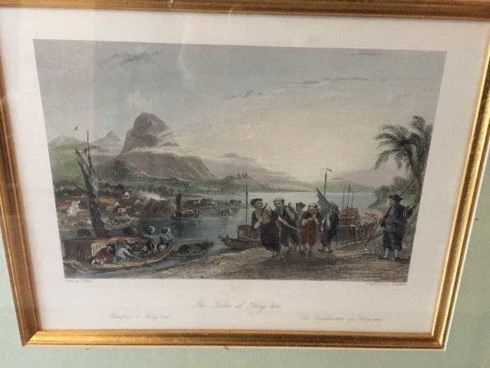 Allom's China Engraving - C.1850 (Watercolor)