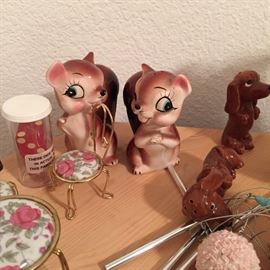 Cute salt and pepper shakers all over 