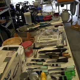 Tons of kitchen everywhere 