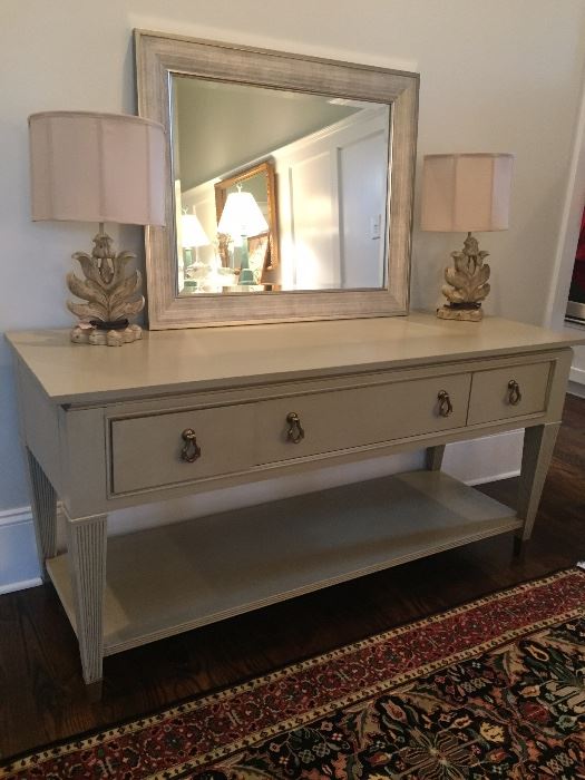 5 ft. Credenza by Lexington (update: lamps & mirror have been sold)