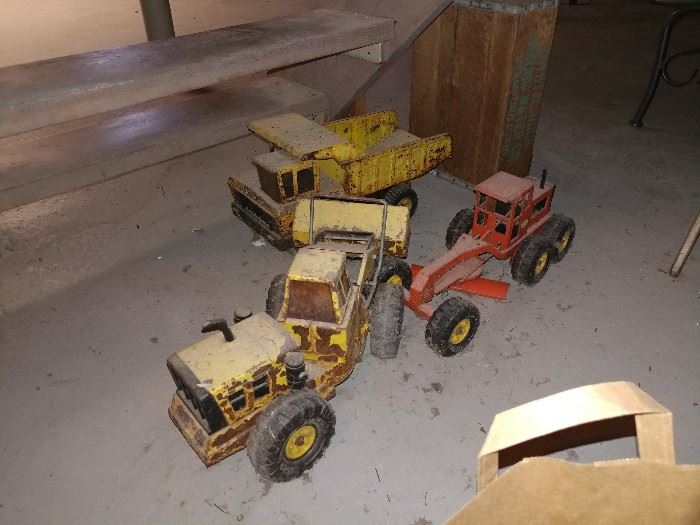 Vintage truck toys