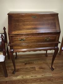 Handcrafted in middle Tennessee cherry secretary desk.