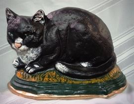 Cat doorstop