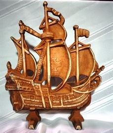 Cast iron ship doorstop