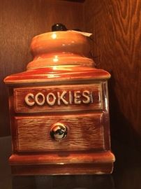 McCoy Coffee Grinder Cookie Jar