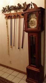 Grandfather Clock 
Vintage Canes