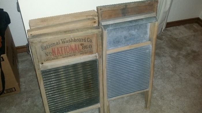 Antique Wash Boards 