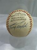 Phillies Tony Taylor Signed Baseball.