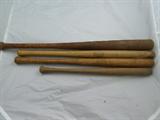 Group of (4) Midget Model Bats to include: (2) Rollin Wilson, (1) Banner Little League, (1) unmarked
