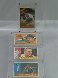 Group of (4) Cards to include Carl Yastrzemski, Roger Maries, Bob (Roberto) Clemente, 1966 Whitie Ford