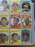 Album of Topps Mixed years Baseball Cards.