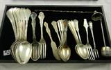 Gorham Sterling Silver "Camellia" Pattern Flatware