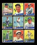 1934 Goudey Baseball Near Set (91/96) with both Gehrig