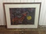 Rufino Tamayo Coyote Pencil signed Print 14/100