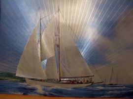 this is a small format print with great irridescence