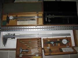vernier calipers & depth gauges