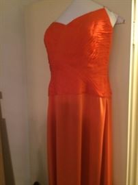 Long evening wear