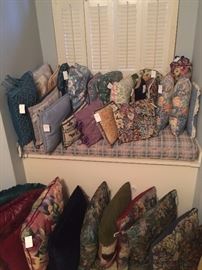More decorative pillows