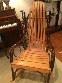 Rustic rocker