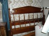 Davis Cabinet Solid Cherry Dbl bed.