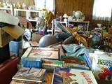 Garage is packed! Still unpacking