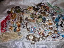Costume Jewelry. Sterling