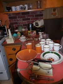 Mid Century Peculators Creamer/Sugar/ Bowls