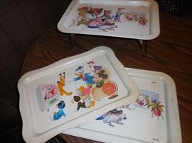 Cute Metal Bed Trays.