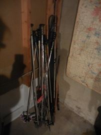 Ski Fishing Poles