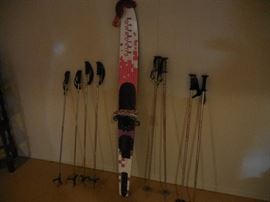 Ski Poles..One Ski