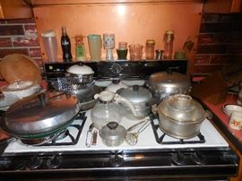 Wearever Alum Cookware. Whistle Teapot