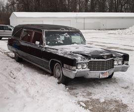 1969 Cadillac Hearse