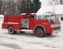 Ford C950 Fire Truck