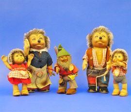 Steiff Gnome, Porcupine Family