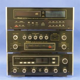McIntosh CD Player, Amp, Tuner