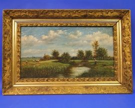 Landscape, Oil on Canvas