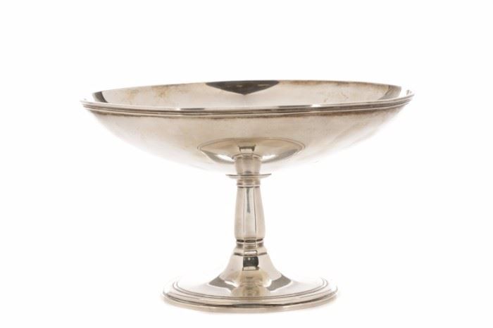 sterling footed bowl
