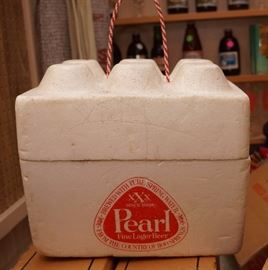 Pearl styrofoam cooler