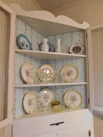 Collectible Plates and Crystal Stems