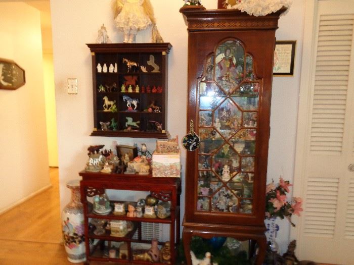 Entry Hall Display Cabinets