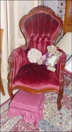 Victorian Slipper Chair