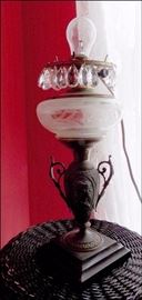Prism Lamp (There are Lots and Lots of Oil Lamps, converted and not.)