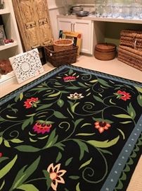 Susan Sargent rug....was $1600 new! Size is 6' x 9'