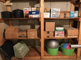 Canning supplies....lots of jars!