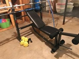 Exercise bench