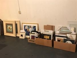 More artwork and frames