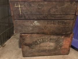 Old beer crates