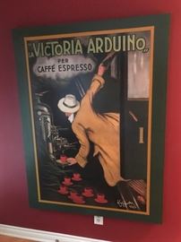 Oversize decorative print