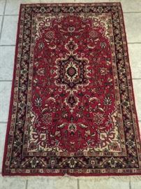 smaller accent rug 47 x 72  scudders galleries 
