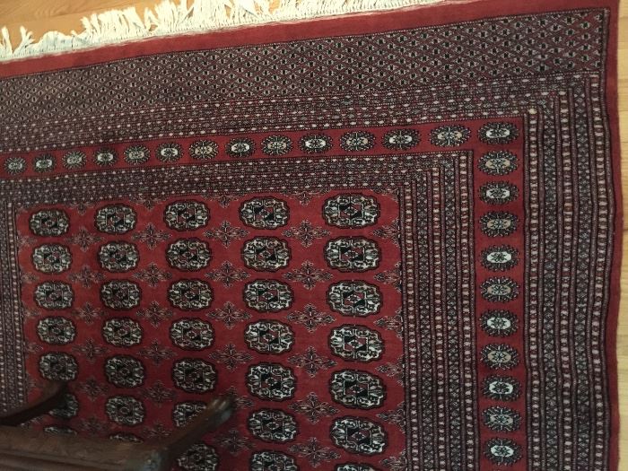 2nd Royal Bukara rug 110l x 74 w 
